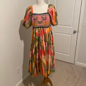 Colorful Farm Rio Dress. Size: M